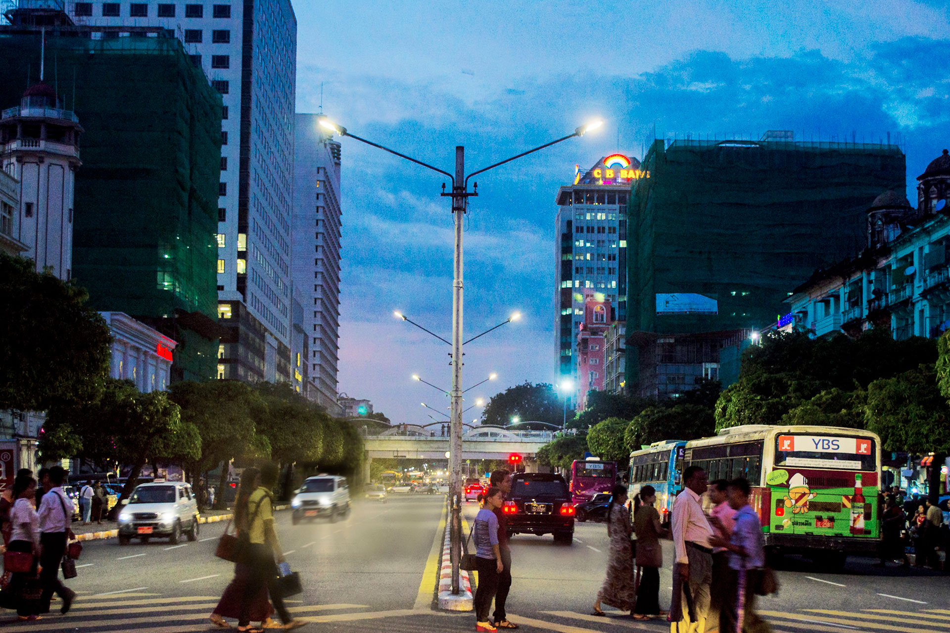 Avento lights Yangon historic city centre to boost tourism | Schréder