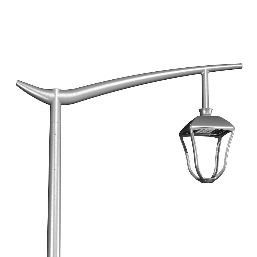 Thanks to its unique design, the BOREAL bracket adds value to your lighting installation.